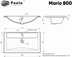 Бриклаер Мебель для ванной Берлин 80 оникс серый с белой ручкой – фотография-21
